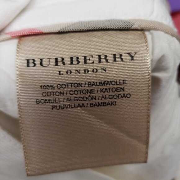 Burberry White Pleated Skirt - Picture 7 of 10